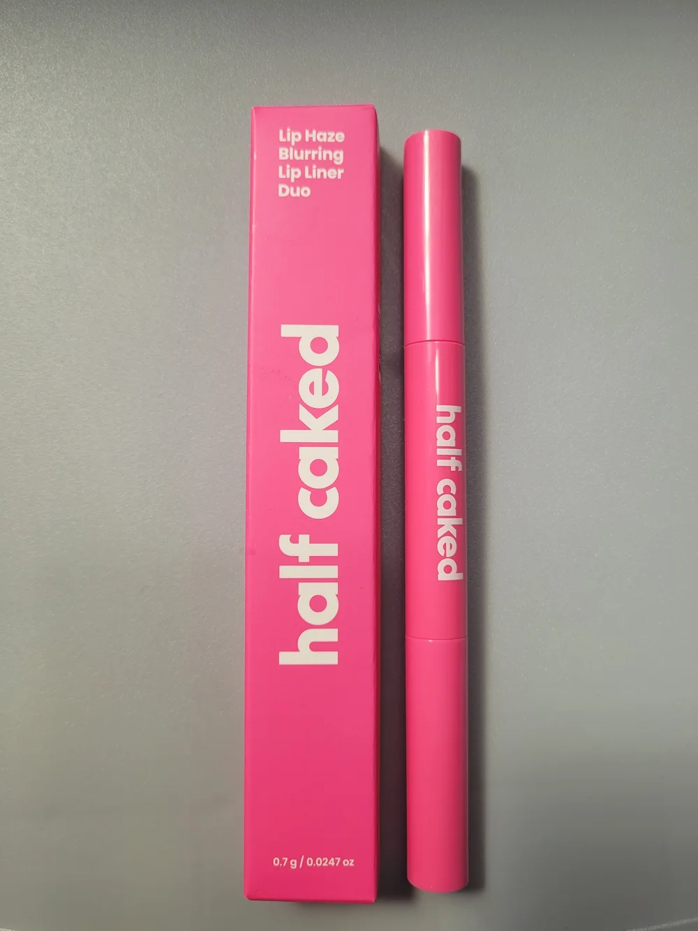 Half Caked Lip Haze Blurring Lip Liner Duo In Nude Haze